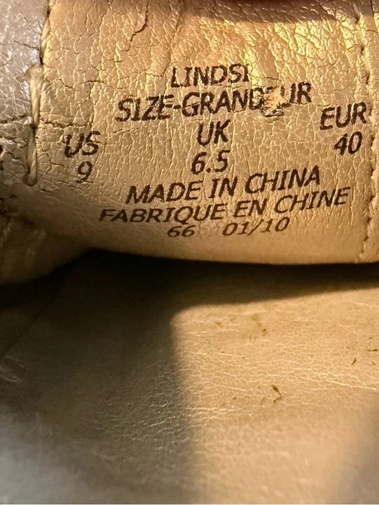 Liz Claiborne Navy Blue Slip-On Mules with Contrast Stitching - Picture 6 of 7